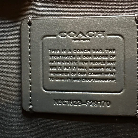 Coach Metallica Rose Gold Crossbody Satchel - Picture 2 of 6